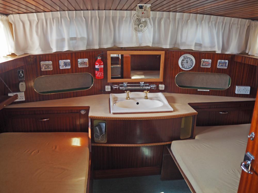 Achterkajuit, Accommodatie